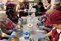 Büyükşehir’in kadınlara yönelik çikolata ve kahve atölyesi tamamlandı