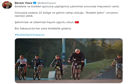 #BisikletŞehriSakarya Türkiye gündeminde