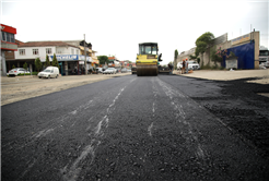 Erenlere sorunsuz altyapının ardından asfalt