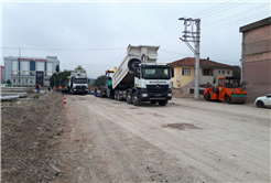 Yıldırım Beyazıt Caddesi’nde altyapı tamam sıra asfaltta