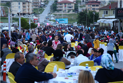 Gönül sofralarının ilki Kaynarca’da kuruldu