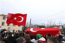 Sakarya şehidini son yolculuğuna uğurladı