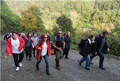 Sonbaharın Sakarya’daki en büyüleyici rotasına âşık oldular