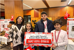 Maket yarışmasında SGM öğrencilerine jüri özel ödülü