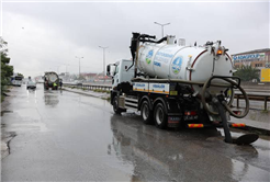 Şehir merkezinde metrekareye 24 kilogram yağış düştü