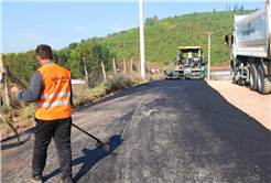 Büyükşehir asfaltta ara vermiyor