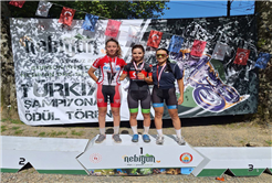 Büyükşehir’in başarılı pedalları podyumu boş bırakmadı