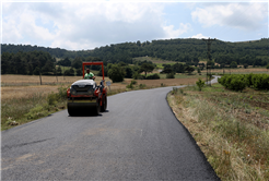 Geyve’de 19 kilometrelik grup yolu bayrama hazırlandı