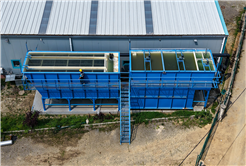 Karapürçek’te ön çökeltim sistemiyle arıtılan sular altyapı hatlarına ulaştı