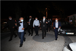 Başkan Yüce: “Gündüz gece çalışmalarımızın başındayız”