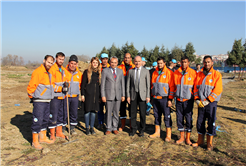 SASKİ’den Yeşile Katkı