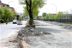 Yazlık Caddesi’nde duble rahatlık için geri sayım