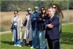 Öğretmen adayları suyun yolculuğuna SASKİ arıtma tesislerinde tanıklık etti