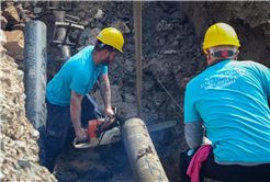 Yazlık’ın trafik yükünü azaltacak yola SASKİ’den güçlü altyapı desteği