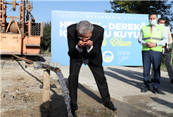 Başkan müjdeyi paylaştı: “146 bin kişilik alternatif su kaynağına ulaştık”
