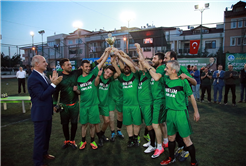 Futbol turnuvası tamamlandı