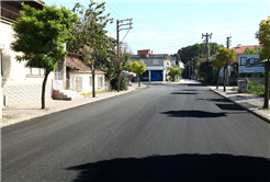 Turan Caddesi’nde asfalt tamam