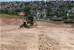 Yeni giriş kapısında çalışmalar hızlandı