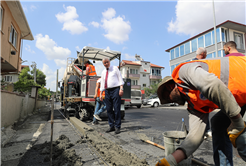 “32 Evler Beşköprü Caddesi sağlam alt ve üstyapısıyla şehrimize hayırlı olsun”