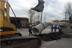 Erenler’e Yeni Yağmursuyu Hattı