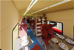 Çark manzarasıyla Vagon Kafe şehre çok yakışacak