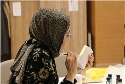 SGM’de yetişkinlere ‘terapi’ gibi sanat atölyesi