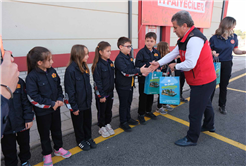 Minikler itfaiyeci oldu, afet bilincini deneyimledi: Yangın, deprem, acil durum…
