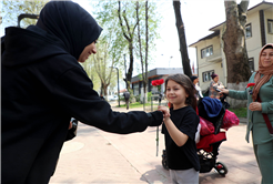 Büyükşehir ekiplerinden vatandaşlara bayram tebriği
