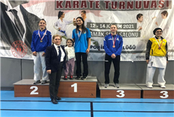 Ata'yı Anma Karate Turnuvası’na Büyükşehir’li sporcular damga vurdu