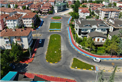 Bağlar Caddesi’nin üst yapı çalışmalarında sona gelindi