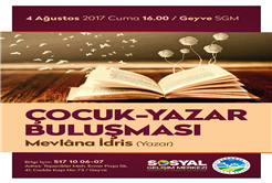 Mevlana İdris SGM öğrencileriyle buluşacak 