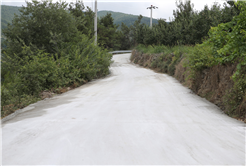Şehrin kuzeyinde 46 kilometre beton yol yapılacak
