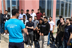 Mühendis adayları enerji üreten sistemleri SASKİ tesislerinde inceledi
