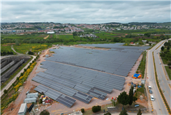 Şehrin yeni enerji kaynağı Karaman GES için son paneller kuruluyor