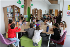 SGM Kütüphaneler Haftası’nda minik öğrencileri ağırladı