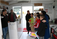 SGM öğrencileri yerli üretim satış merkezlerine hayran kaldı