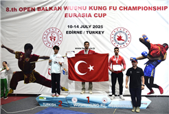 Büyükşehir’in ‘wushu kung fu’ takımından tarihi başarı: Madalya yağmuruna tuttular…