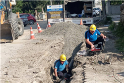 Büyükşehir’den altyapıda hafta sonu mesaisi