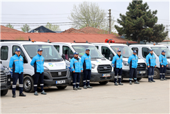 Büyükşehir şehrin dört bir yanında haşereyle mücadele mesaisine başladı