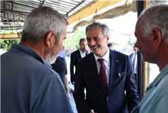 “Gençlerimiz için çok güzel yatırımların hayata geçtiği bir dönem yaşıyoruz”