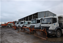 Büyükşehir yüksek kesimlerde kar yağışına karşı teyakkuza geçti