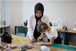 Ara tatilin en renkli programı: Anne ve çocuklar SAMEK’te birlikte üretti