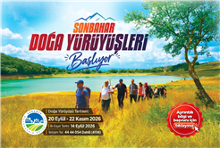 Büyükşehir’in Sonbahar Doğa Yürüyüşleri başlıyor