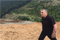 Akçay’da Sıra Baraj Gövdesinde