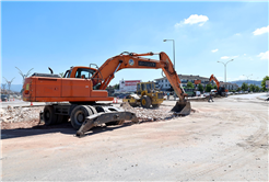 Büyükşehir, Eski Kipa Kavşağı’nı yeni duble yol bağlantısına hazırlıyor