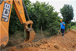 Aziziye Mahallesi’nin yeni içme suyu hattında çalışmalar tamamlandı