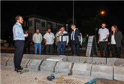 Yusuf Alemdar sözünü verdiği proje için gece yarısı yine sahadaydı: “Sakarya'nın ulaşım vizyonunu ileriye taşıyacak”
