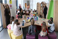 SGM Kütüphaneler Haftası’nda minik öğrencileri ağırladı