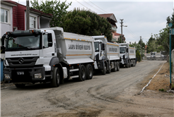 Büyükşehir hastaneye giden tüm güzergahlara dokundu