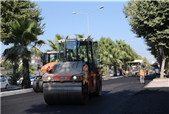 Palmiye Caddesi yeni yüzüne kavuşuyor